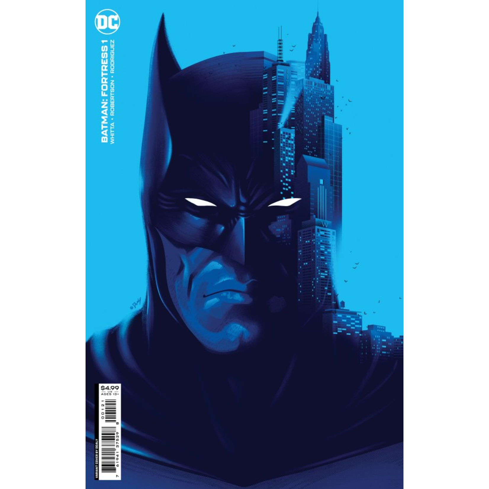 DC Comics BATMAN FORTRESS #1 (OF 8) CVR B DOALY CARD STOCK
