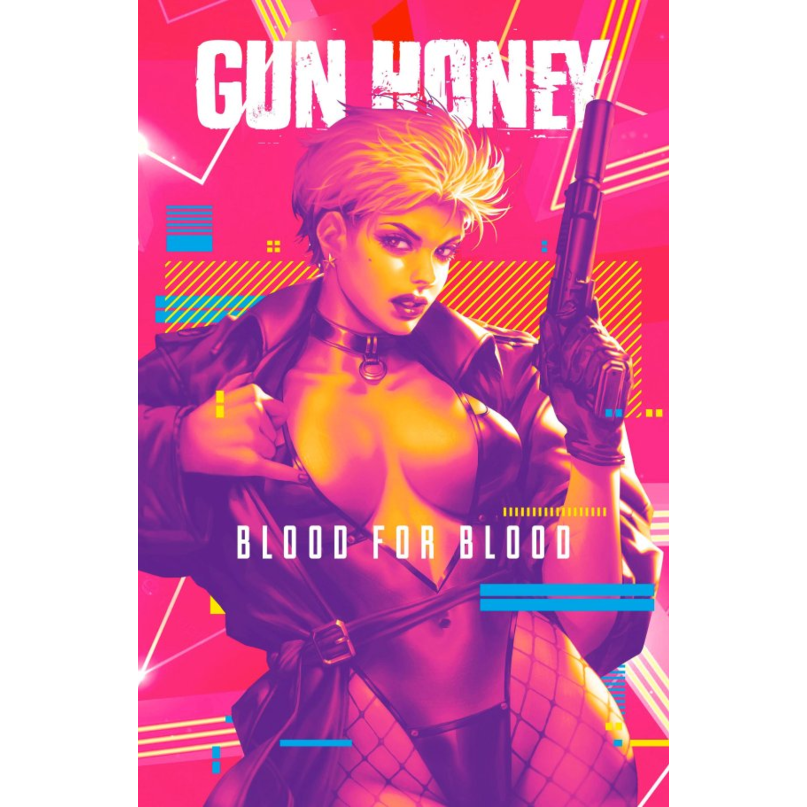Titan Comics GUN HONEY BLOOD FOR BLOOD #2 (OF 4) FOC CHEW COPIC