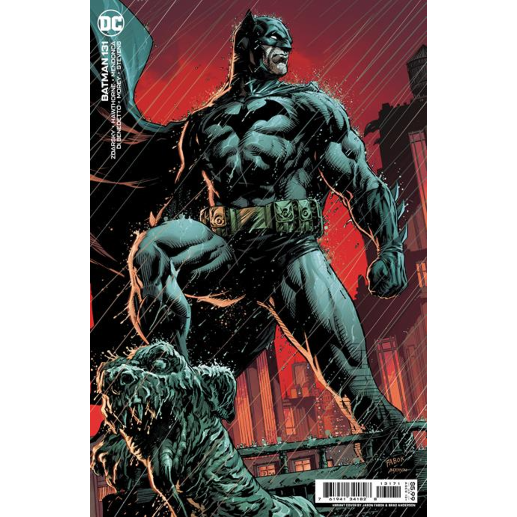 DC Comics BATMAN #131 FABOK - ARKHAM CAFÉ COOP
