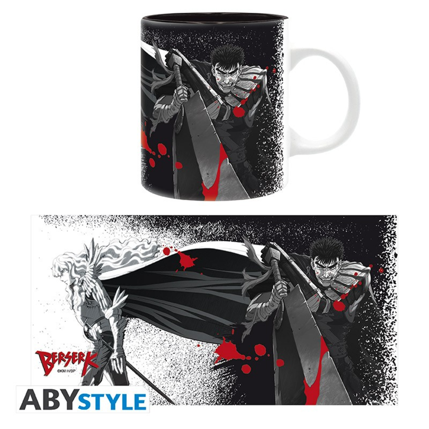Abysse America BERSERK MUG "GUTS AND GRIFFITH" WITH BOX