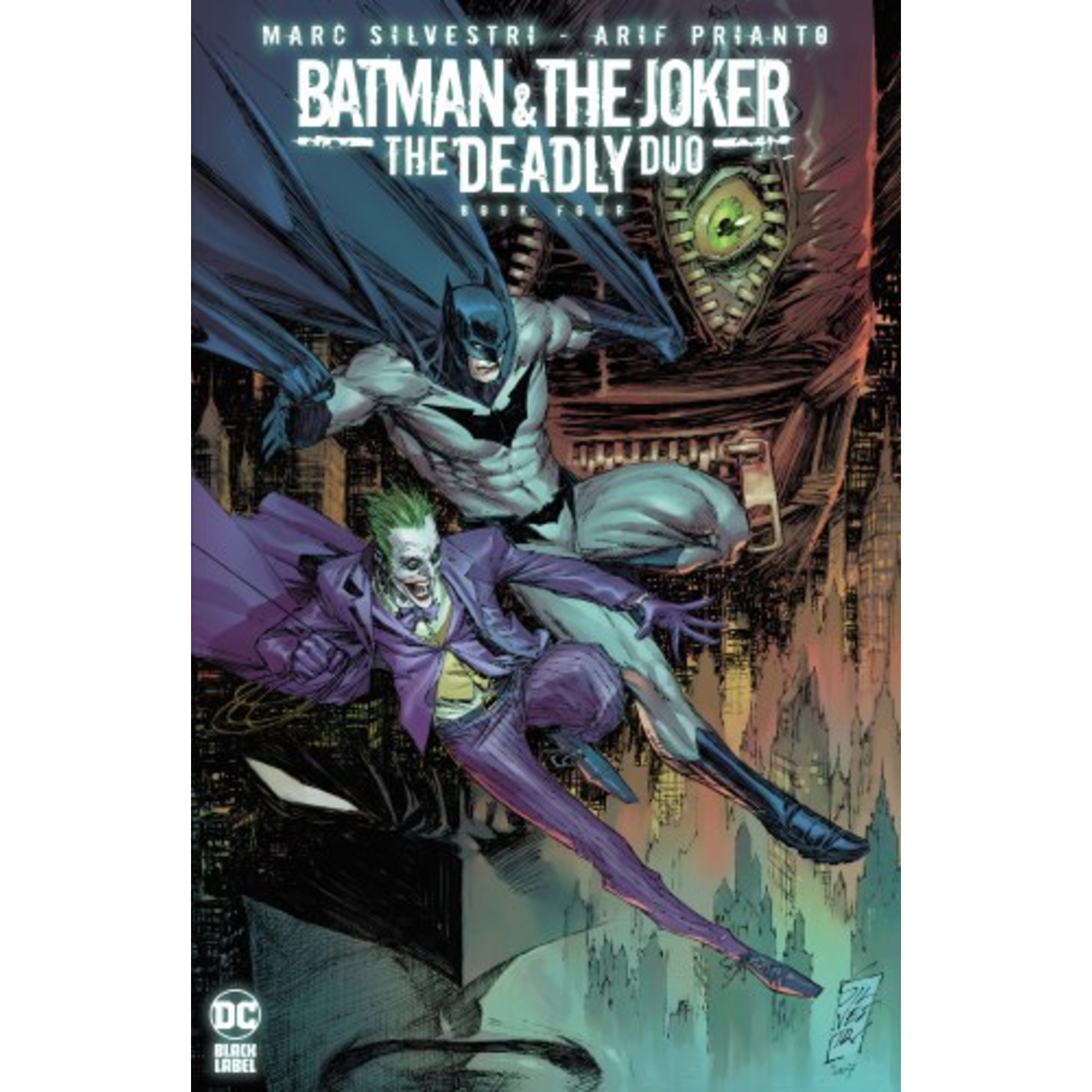 DC Comics BATMAN/JOKER THE DEADLY DUO #4 - ARKHAM CAFÉ COOP