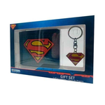 Abysse America DC COMICS SUPERMAN WALLET AND KEYCHAIN PACK