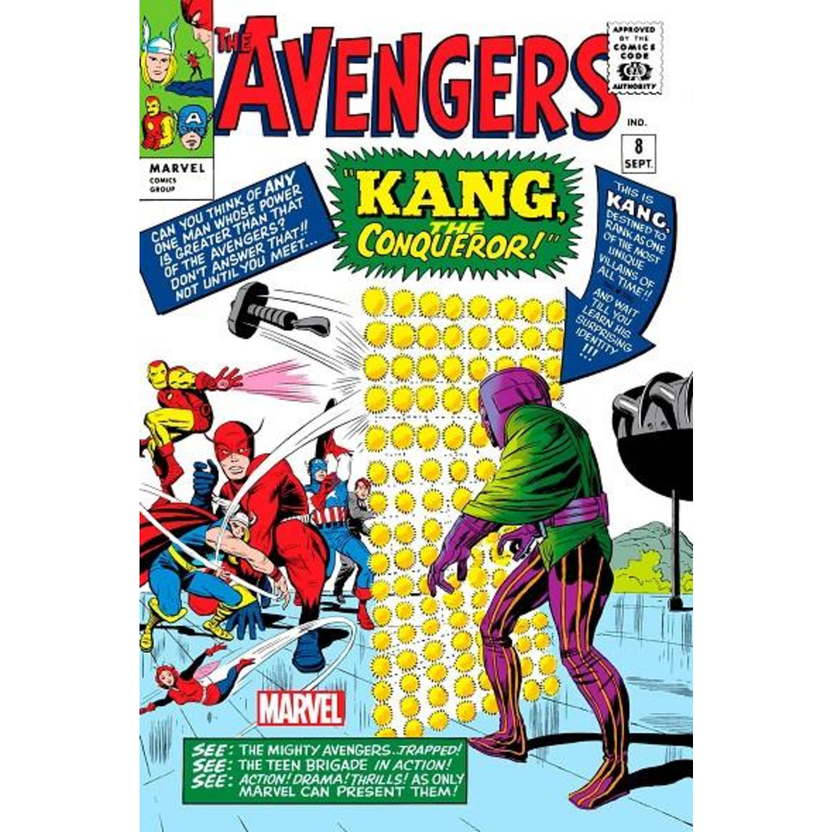 Marvel AVENGERS 8 FACSIMILE EDITION