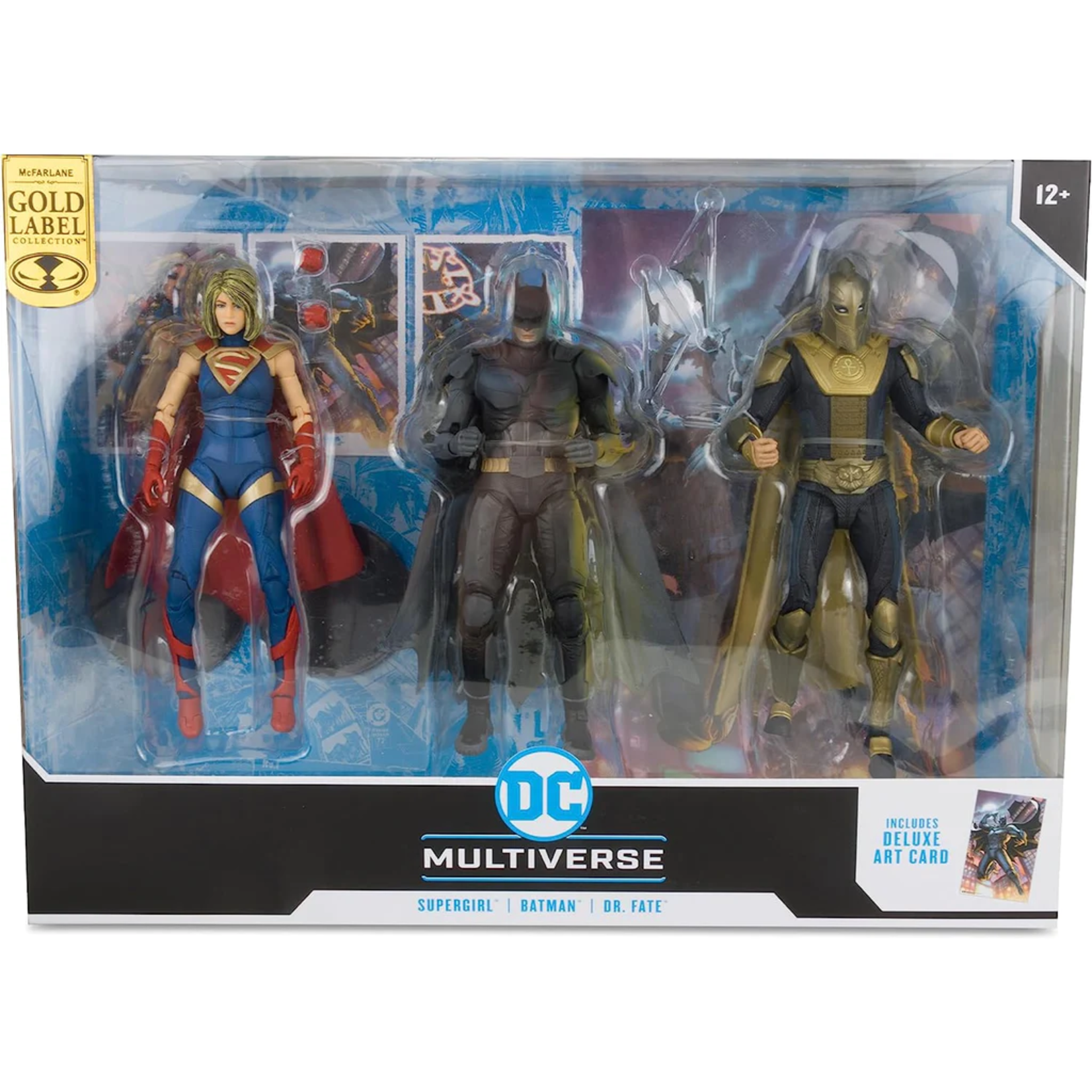 McFarlane Toys DC MULTIVERSE 7" 3PK-BATMAN, DR.FATE, SUPERGIRL