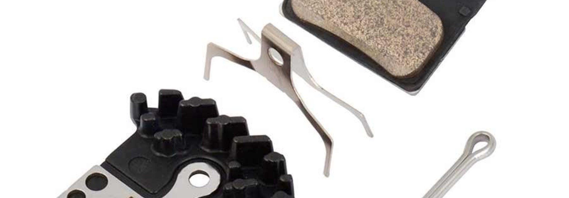 Shimano, J04C, 2 Piston Disc brake pads, Metal, Pair, J type, 2-piston