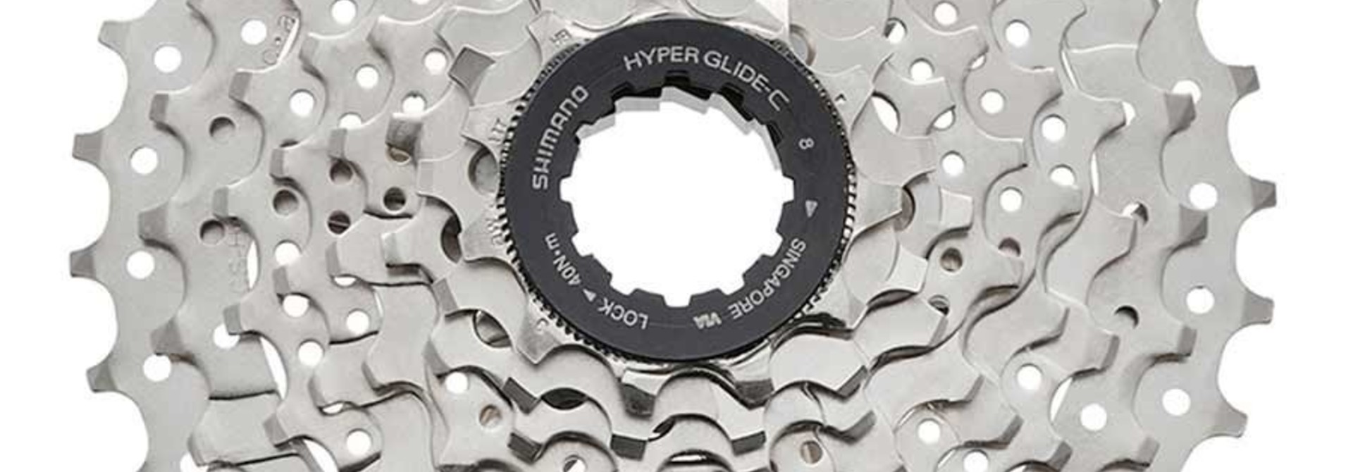 Shimano, CS-HG41, 8sp. cassette, 11-30T, 11-13-15-17-20-23-26-30