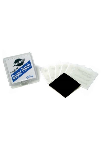 Park Tool, GP-2, Kit of 6 pre-glued patches, SINGLE