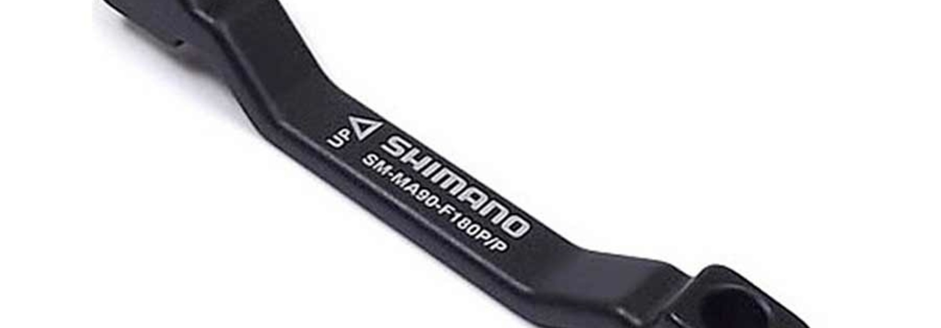 Shimano, XTR SM-MA90-F180P/P Disc brake adapter for Post Mount caliper, Post Mount fork, 180mm rotor