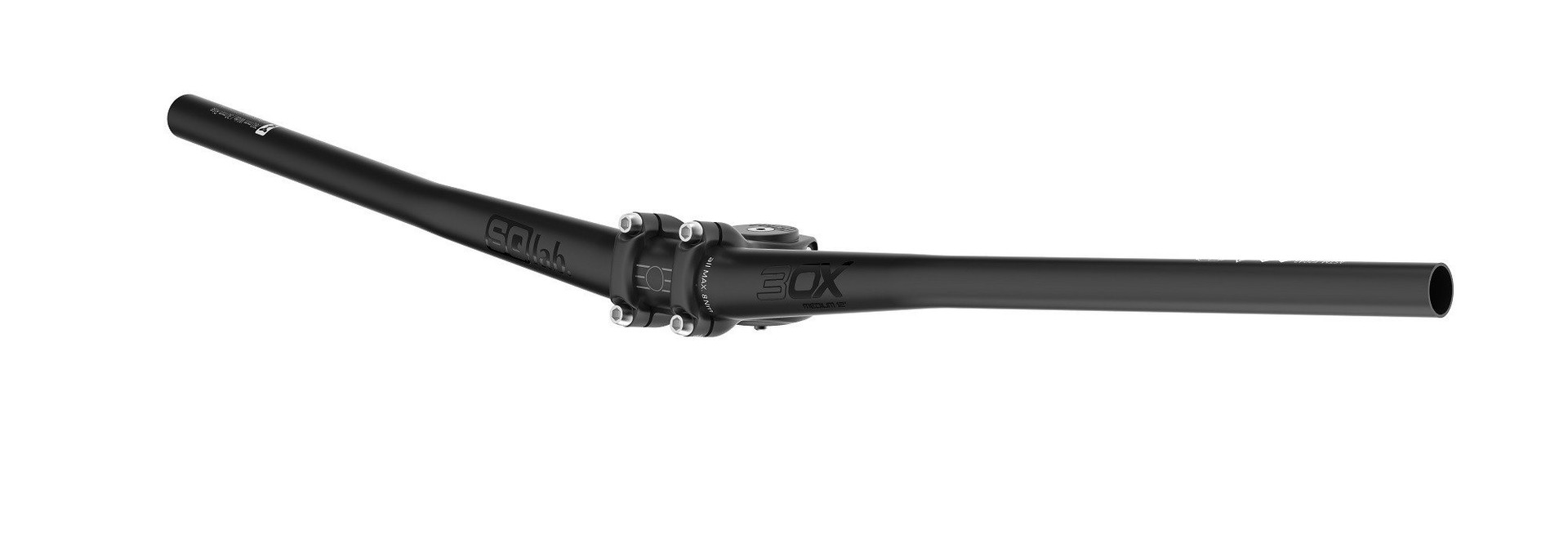SQLab Handlebar, 30X, 31.8, 12° Backsweep, 4° Upsweep, 30mm Rise, Alloy