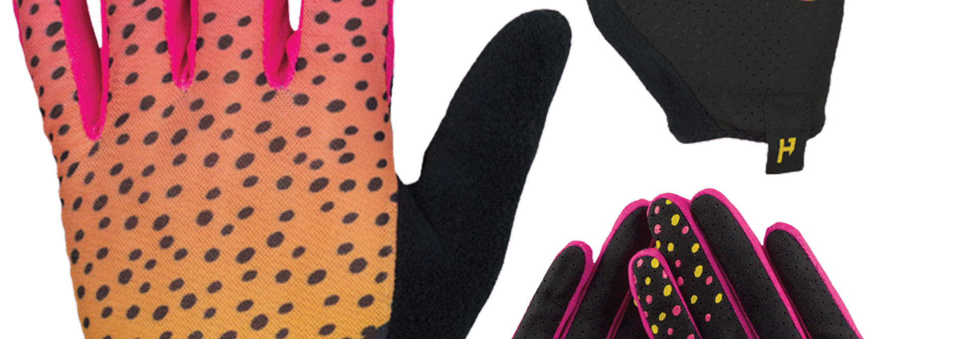 Hand Up, Summer Lite, Rainbow Trout Gloves,