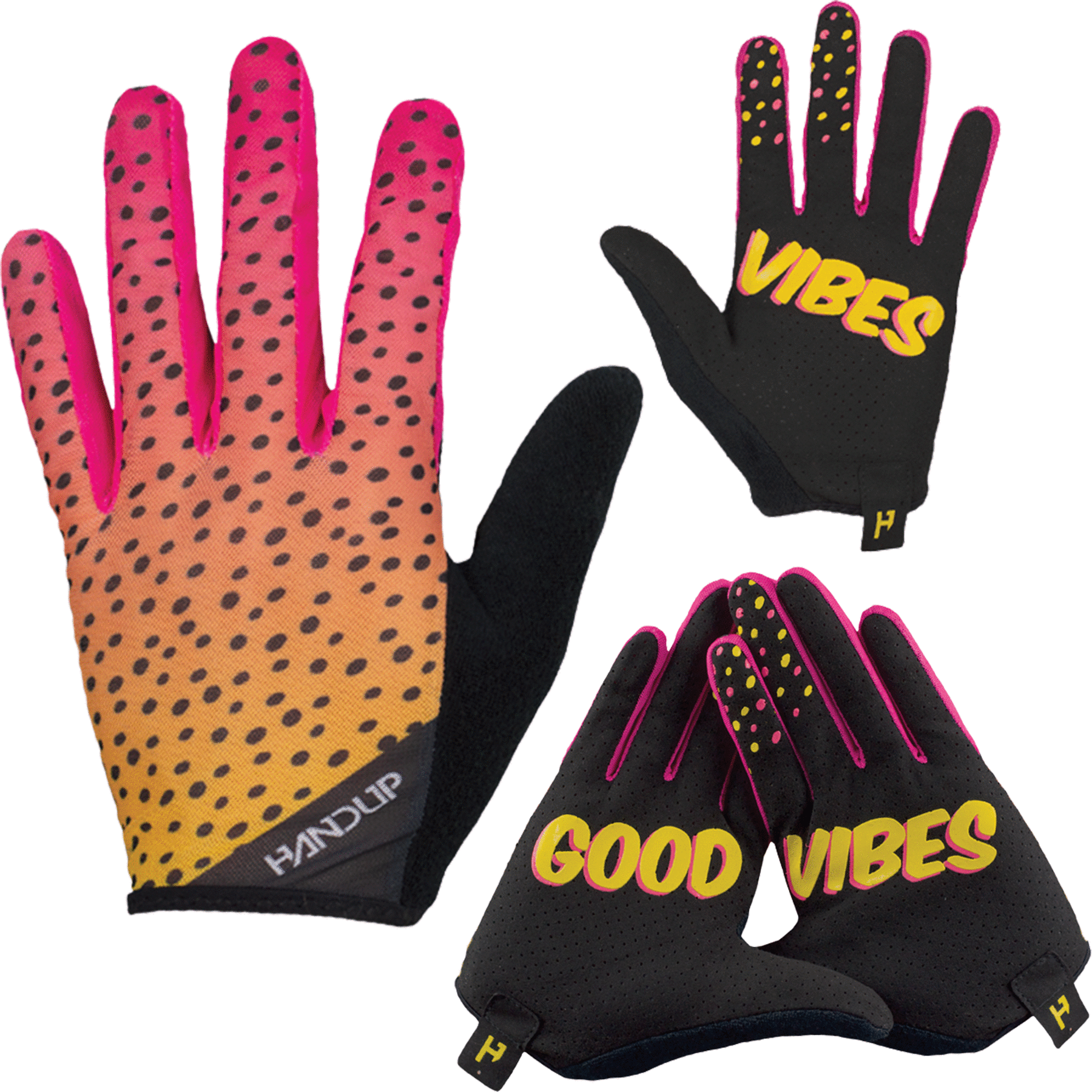 Hand Up, Summer Lite, Rainbow Trout Gloves,-1