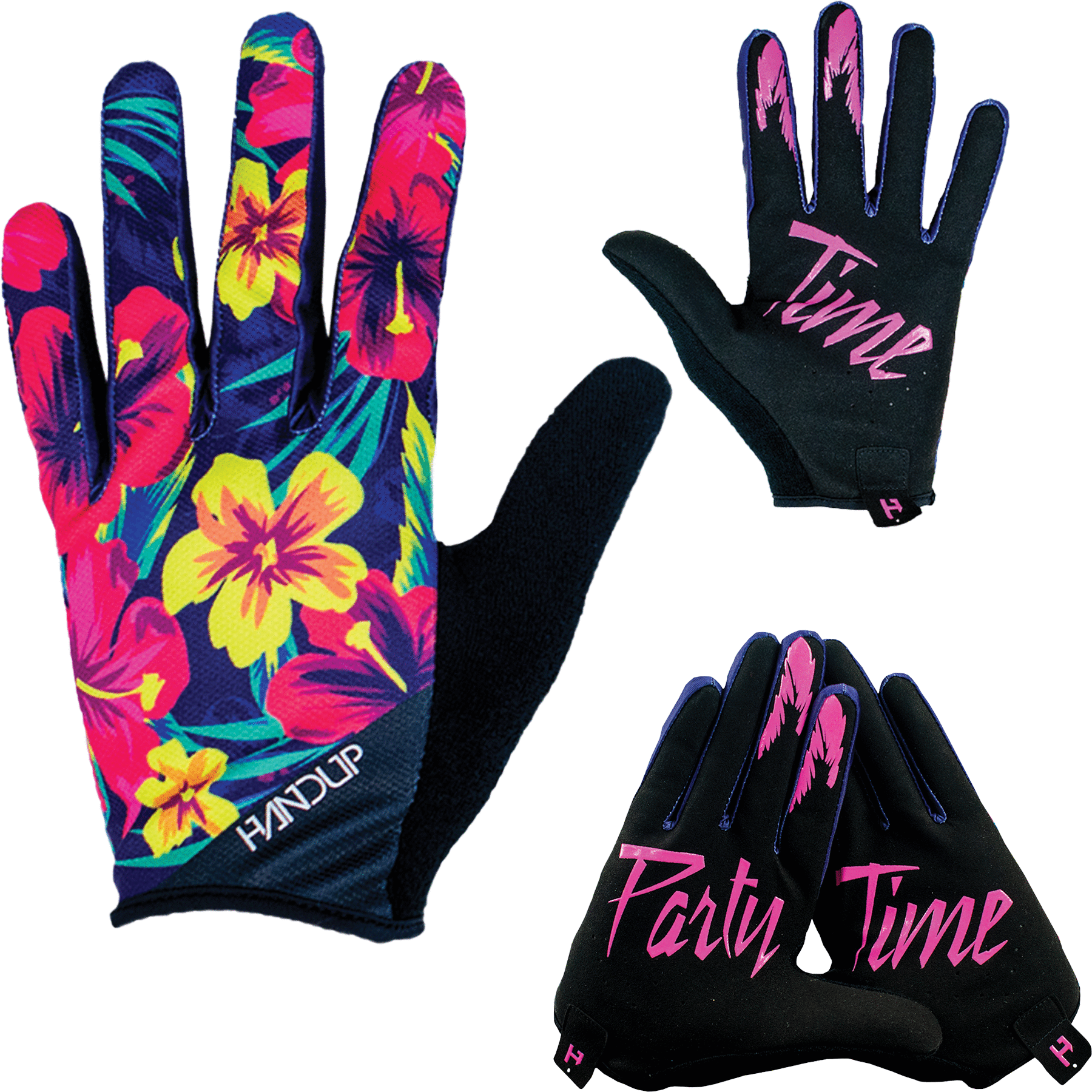 Hand Up, Miami Dos Gloves, Party Time-1