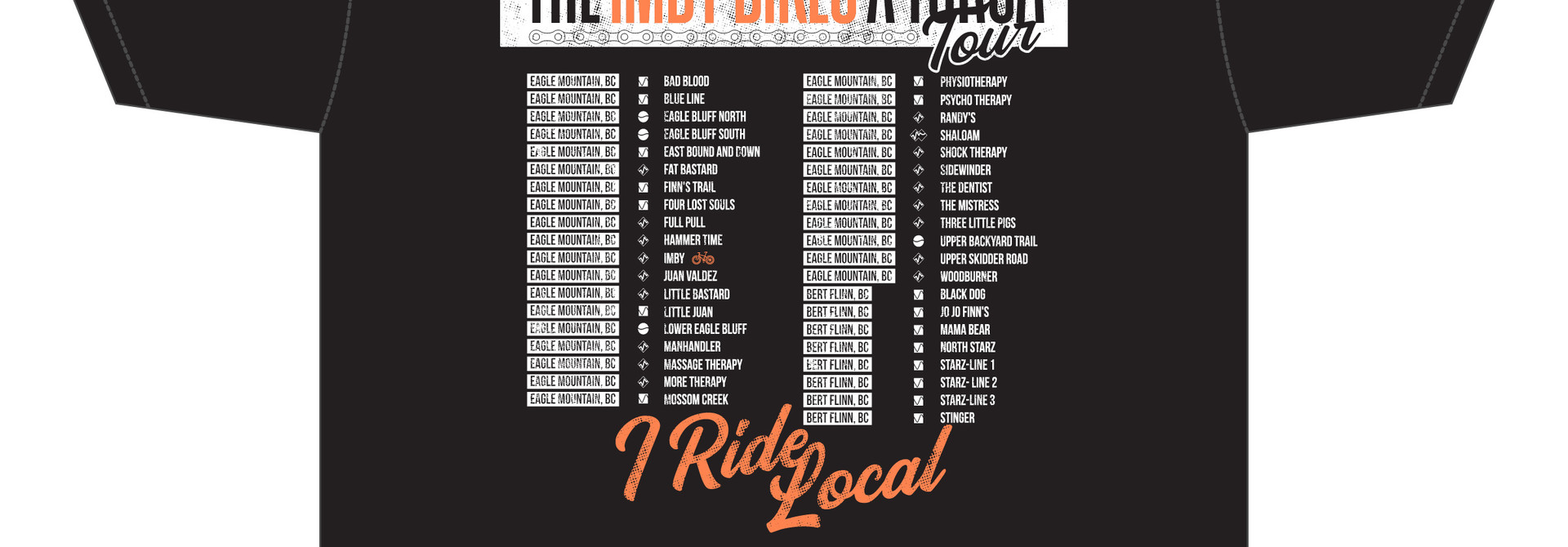 IMBY X Torca Tour T-Shirt Black