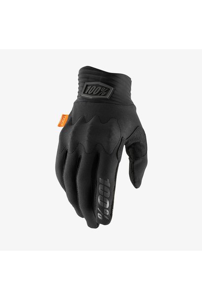 100% Cognito Gloves - Black/Charcoal