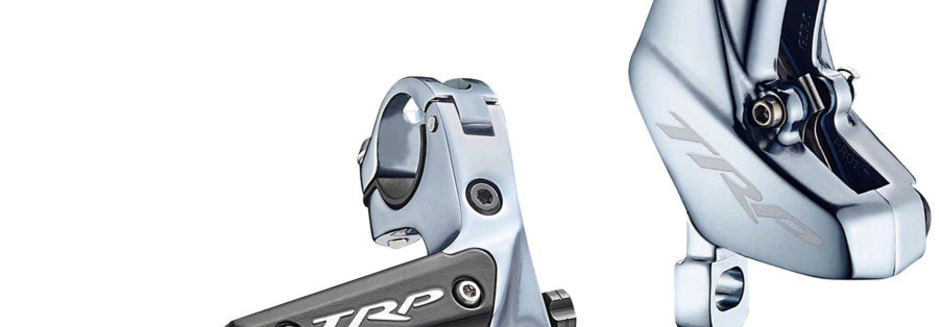 TRP DH-R EVO Silver Disc Brake And Lever
