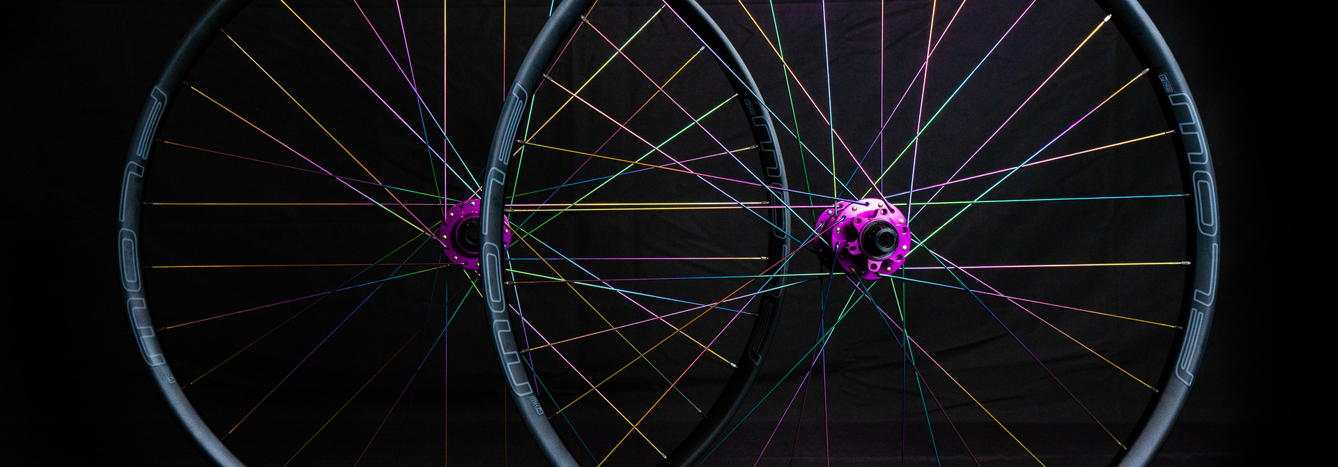 Stan's Flow Mk4, Hope PRO 4 Purple, Oilslick Triple Butted Spokes, XD