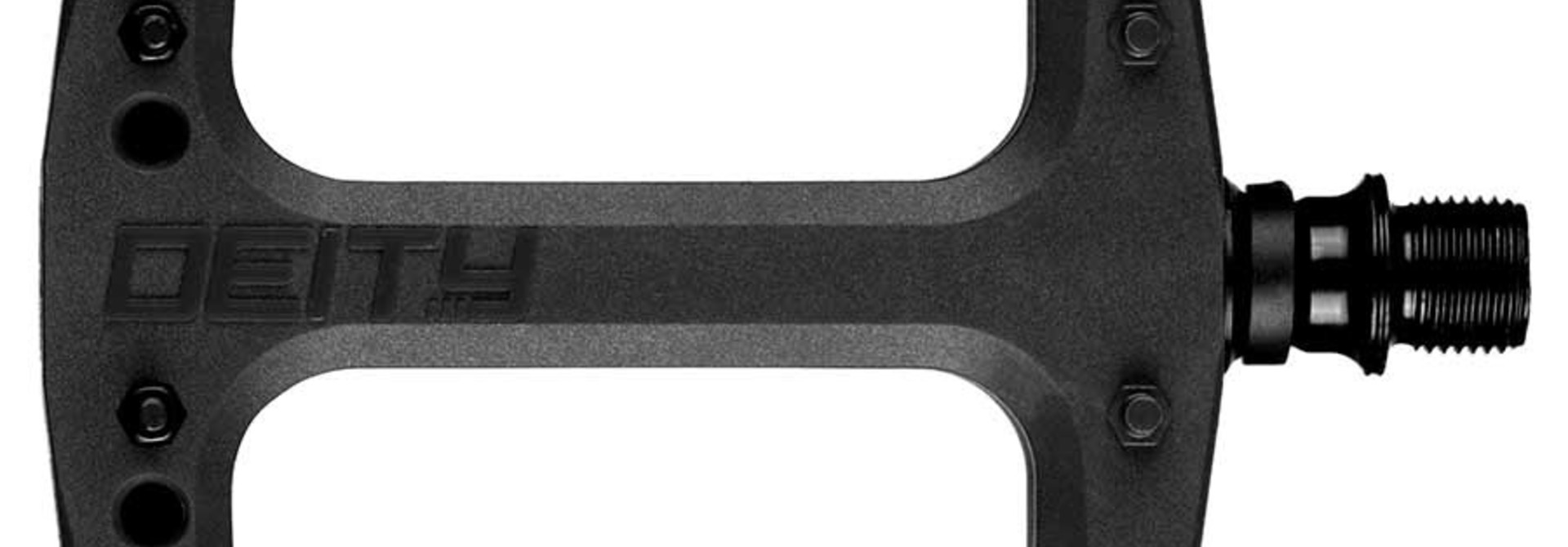 Deity Deftrap Platform Pedals - Body: Nylon, Spindle: Cr-Mo