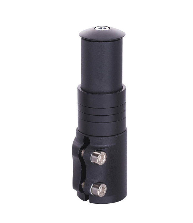 DAMCO STEM RISER BLACK 28.6MM