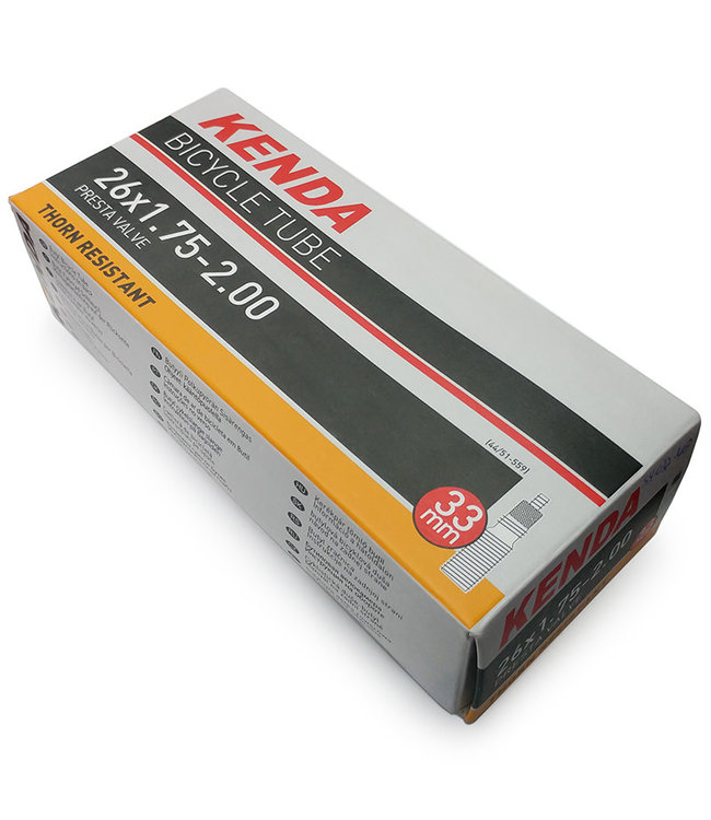 KENDA TUBE KENDA FLAT PROF 26 X 1.75-2.00 P.V 33MM