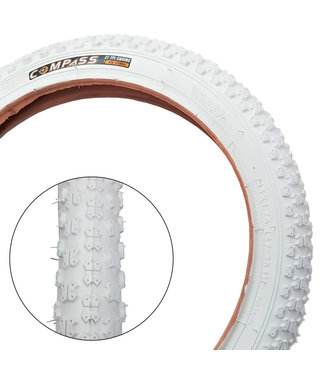 DAMCO DAMCO TIRE COMPETITION 14 X 1.75 WHITE
