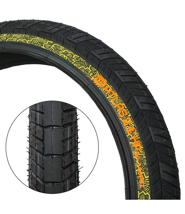 STOLEN STOLEN TIRE 20" X 2.4" YELLOW HP