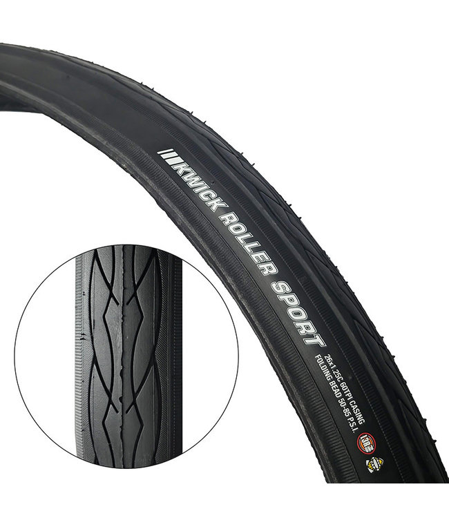 KENDA KENDA TIRE KWICK ROLLER SPORT K1029 FOLDING 26 X 1.25 HIGHLANDS BIKES