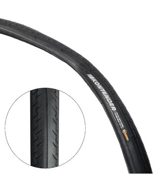 Kenda Kontender 700x23 Road Bike Tire - Grey, Wire Bead, Training/Race Tire, 110 PSI Max