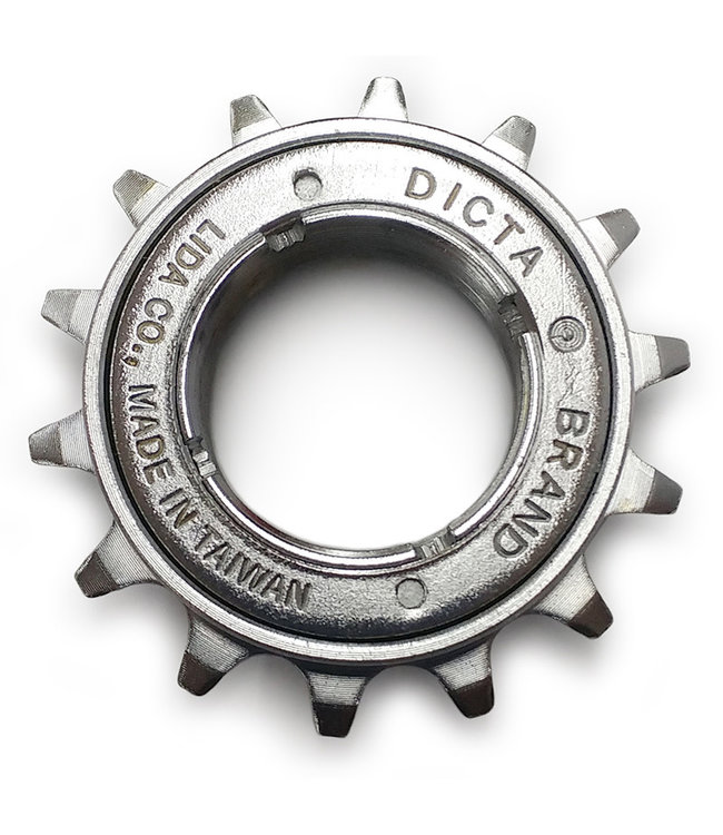 DAMCO FREEWHEEL 1/2" X 1/8" (14T CHROME (THREADS 30MM))