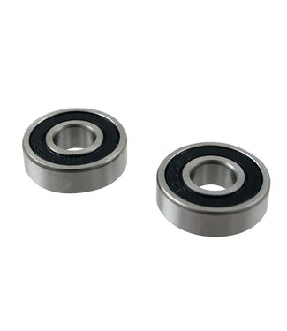 WHEELS MANUFACTURING SEALED HUB BEARINGS ABEC 3 (SB-24X37-2RS, 24X37X7MM, BAG OF 2 )