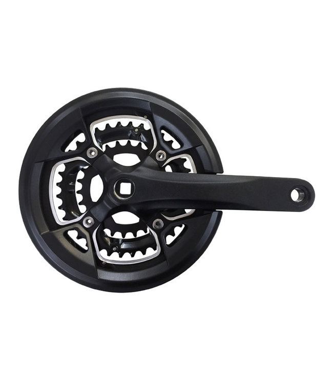 PROWHEEL PROWHEEL 9 SPEED CRANKSET TEN-751P BLACK