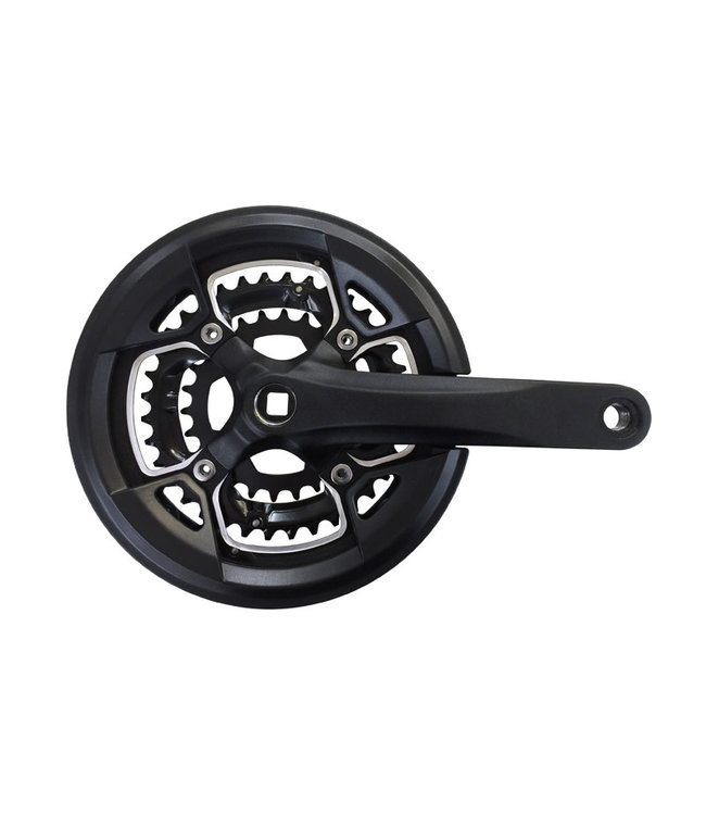 PROWHEEL PROWHEEL 9 SPEED CRANKSET TEN-751P BLACK