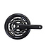 PROWHEEL PROWHEEL 9 SPEED CRANKSET TEN-751P BLACK