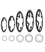 DAMCO DAMCO ALU 110MM 8/9/10 SPEED CHAINRINGS