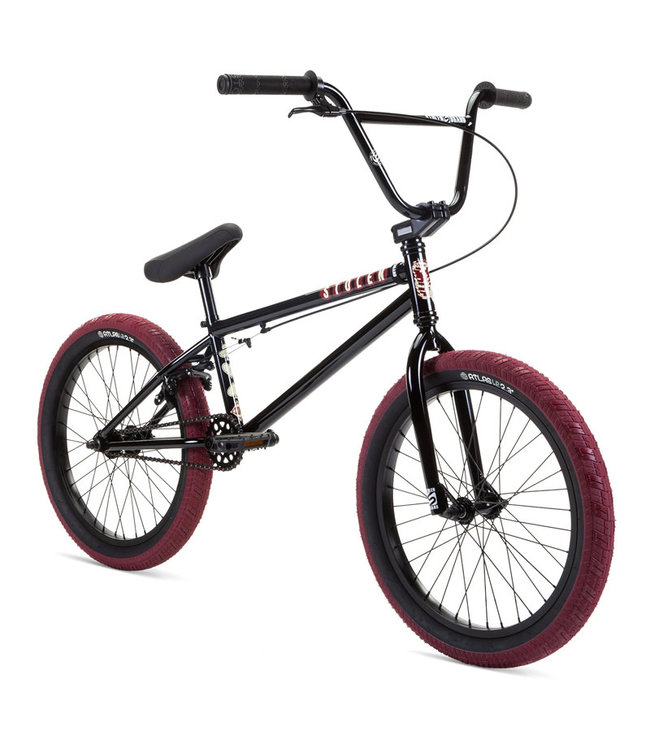 STOLEN STOLEN CASINO XL (21.0'' TT) 2021 (BLACK W/BLOOD RED TIRES (21.0'' TT))