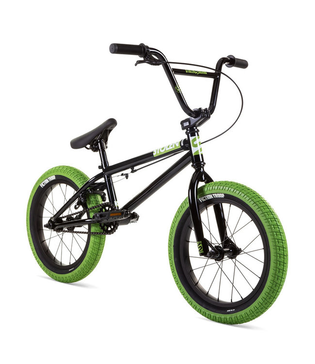 STOLEN STOLEN AGENT 18" 2021 (BLACK W / DARK BLUE TIRES)