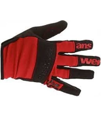 ANSWER ANSWER EDGE ADULT ADULT GLOVES RED