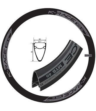 K-RACE K-RCEKR27.5" MTB 40 [DISC]27.5" / 650B RIMS