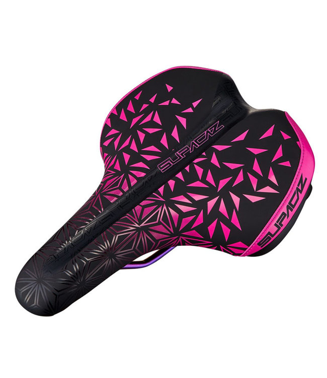 DAMCO DAMCO EURBAN (E-BIKE) BMX SADDLES NEON PINK / BLACK