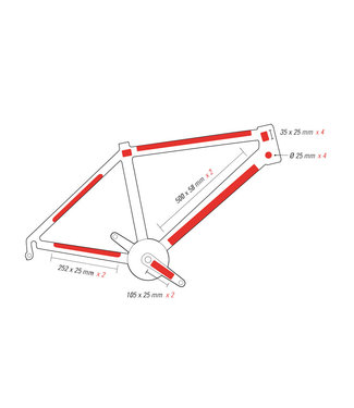 ZEFAL ZEFAL SKIN ARMOR L FRAME PROTECTION