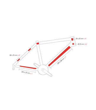 ZEFAL ZEFAL SKIN ARMOR M FRAME PROTECTION