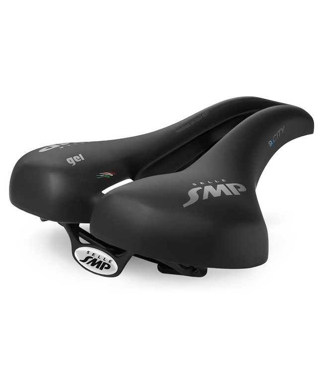 SMP SMP E-CITY GEL COMFORT SADDLES BLACK
