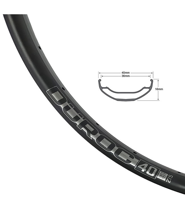 SUN RIMS SUN27.5" DUROC 40 [DISC]27.5" / 650B RIMS