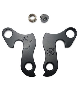 WHEELS MANUFACTURING WHEELS MANUFACTURING DROPOUT 52, MULTIPLE MAKERS DERAILLEUR HANGERS