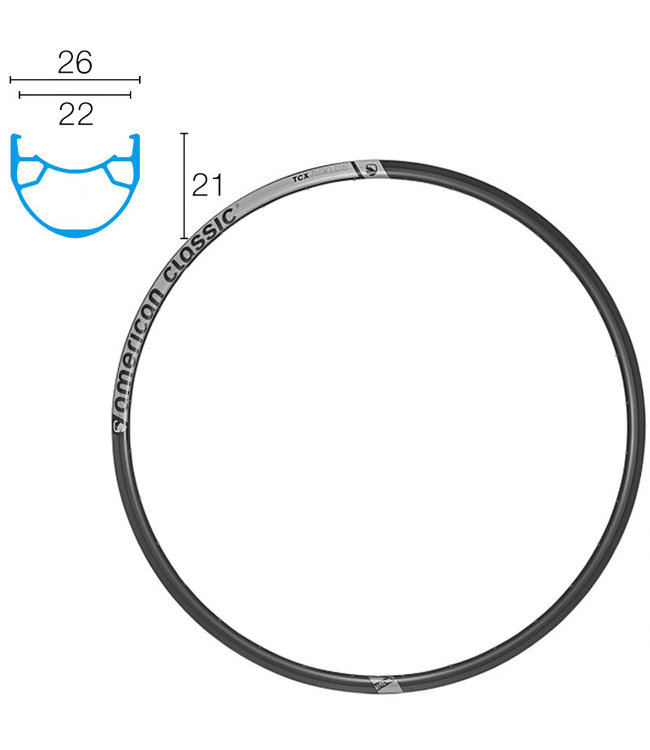 OMIRCON700C / 29" ALLY TCX [TUBELESS]29" / 700 DISC RIMS