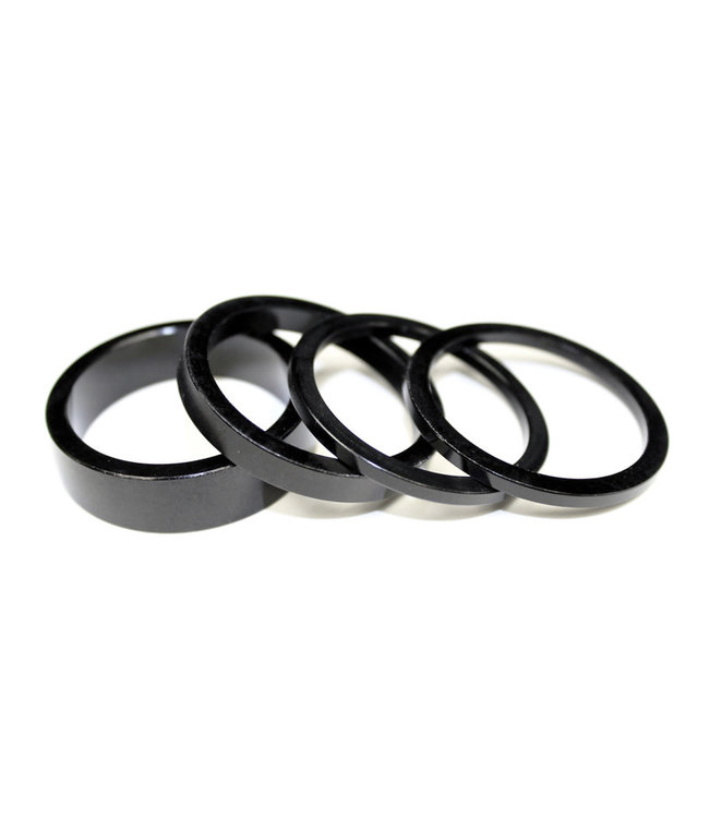 DAMCO DAMCO BLACK ALLOY FORK SPACER HEAD SET SPACERS