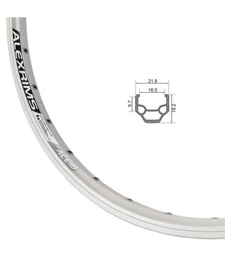 ALEXRIMS ALEXRIMS 700C ACE18 (DOUBLE WALL) 700C HYBRID/CYCLECROSS RIM