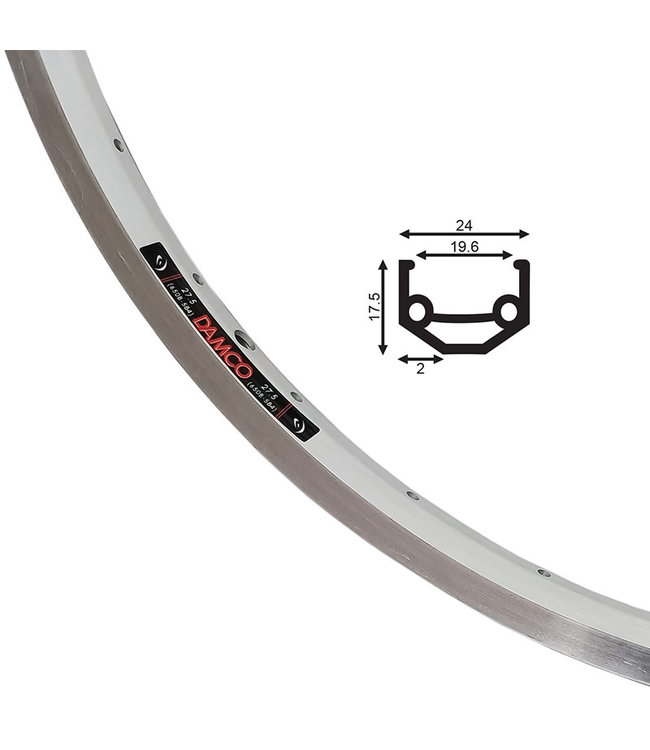 DAMCO DAMCO 27.5" (DOUBLE WALL) [CNC]27.5" / 650B RIMS