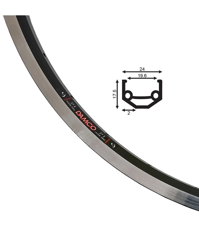DAMCO DAMCO 27.5" (DOUBLE WALL) [CNC]27.5" / 650B RIMS