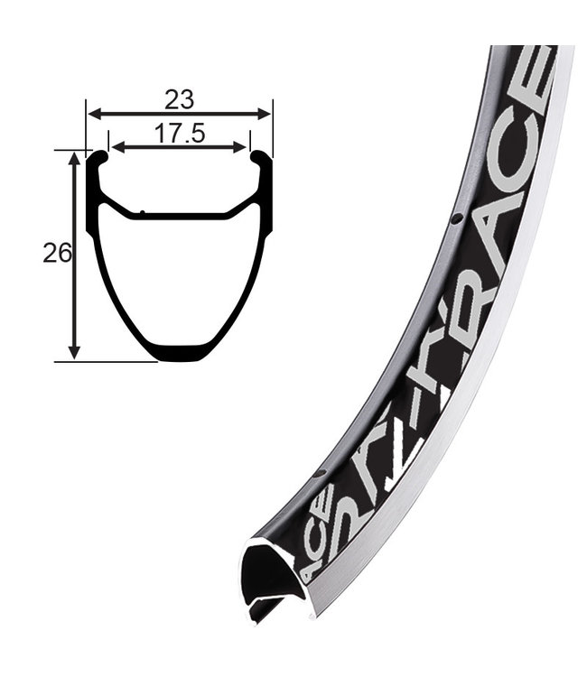 K-RACE K-RACER 700C K-RACE WD (WIDE) [CNC]  700C ROAD RIMS