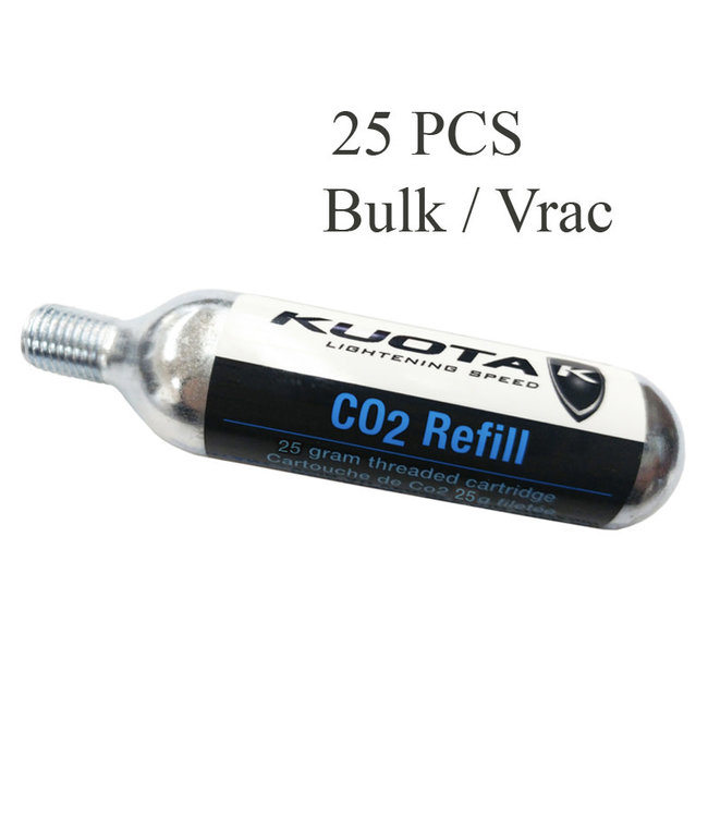 KUOTA KUOTA THREADED , CO2 CARTRIDGE  CO2 PUMPS & CARTRIDGES